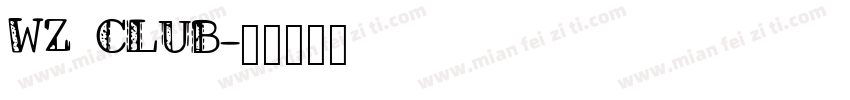 wz club字体转换